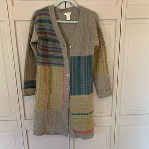 Sundance knit patchwork Sweater